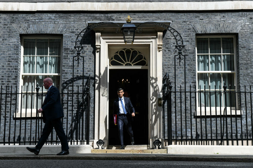 Britanski premijer Riši Sunak, Foto: REUTERS