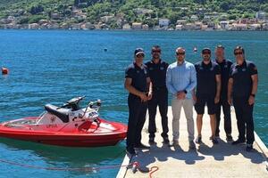 Kotor received the Search and Rescue Service at sea