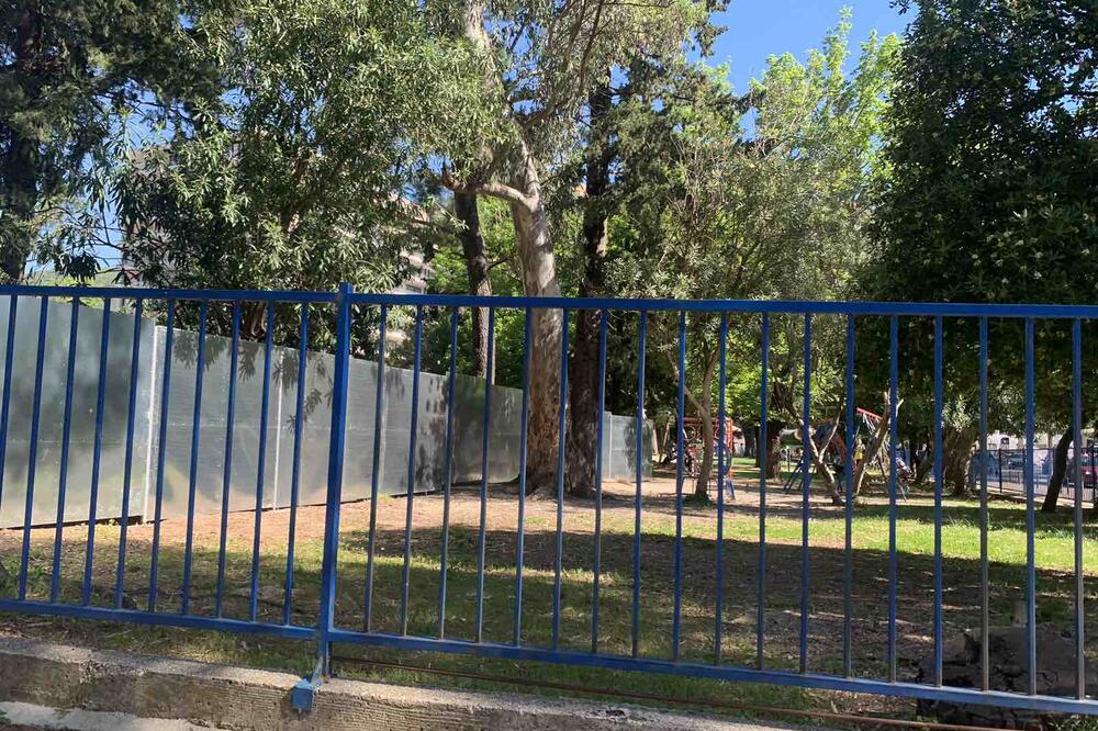 Ograda oko vrtića, Foto: Vuk Lajović