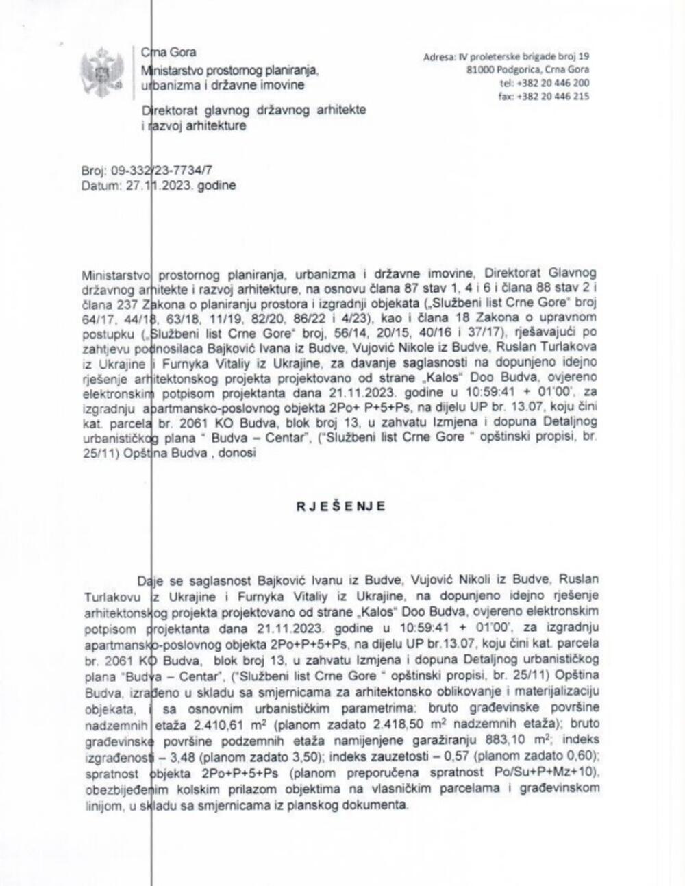 <p>"Gospođa Laković i budvanski PES pokušavaju relativizovati potpisano rješenje ministra Odovića kojim se želi oduzeti prostor za djecu Budve i na najprizemniji način odbraniti u najmanju ruku ovakva skandalozna Odluka 44. Vlade Milojka Spajića i ministra Janka Odovića", saopštio je Rađenović</p>