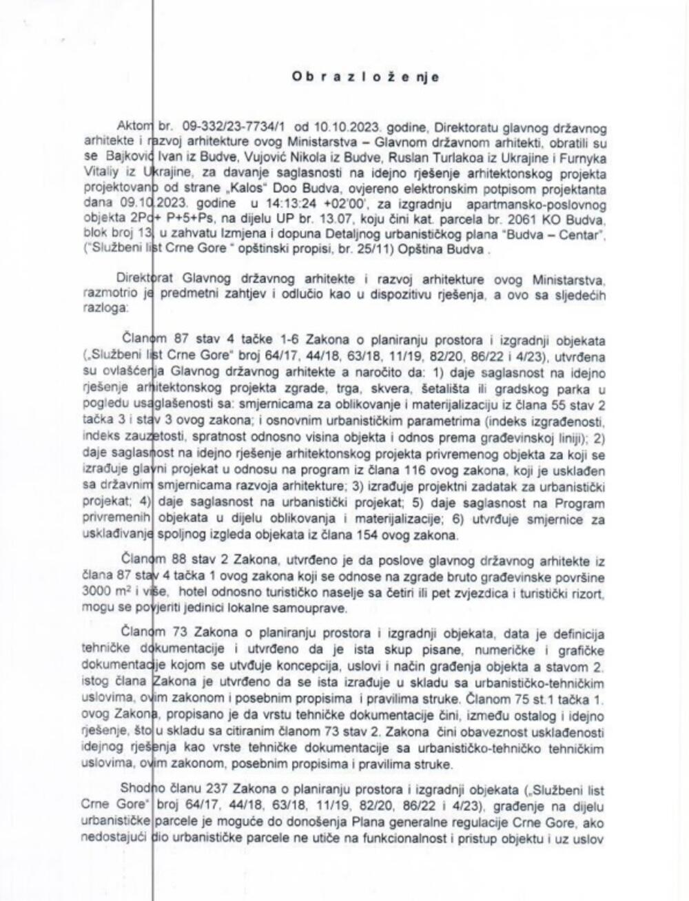 <p>"Gospođa Laković i budvanski PES pokušavaju relativizovati potpisano rješenje ministra Odovića kojim se želi oduzeti prostor za djecu Budve i na najprizemniji način odbraniti u najmanju ruku ovakva skandalozna Odluka 44. Vlade Milojka Spajića i ministra Janka Odovića", saopštio je Rađenović</p>