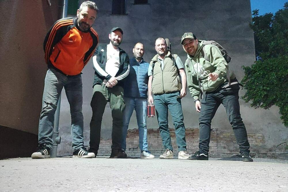 Nikšićki bend &ldquo;Punkreas&rdquo; u Zrenjaninu, Foto: Privatna arhiva