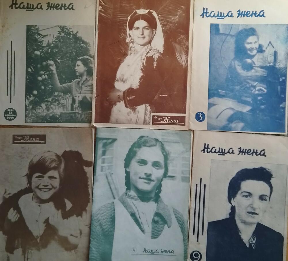 Primjerci “Naše žene” iz 1949. i 1950. godine
