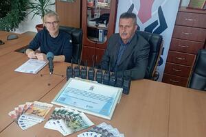 New communication equipment of the TETRA connection system for SZS Pljevlja