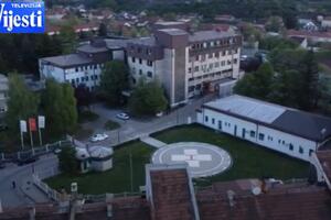 The Nikšić hospital only has a helipad on paper