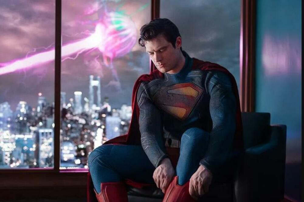 Dejvid Korensvit u ulozi Supermena, Foto: Printscreen Twitter