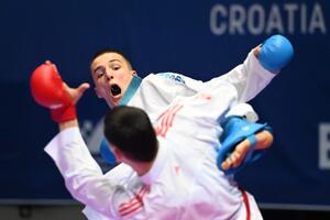 Nemanja Mikulić gives everything for bronze at the EP in Zadar
