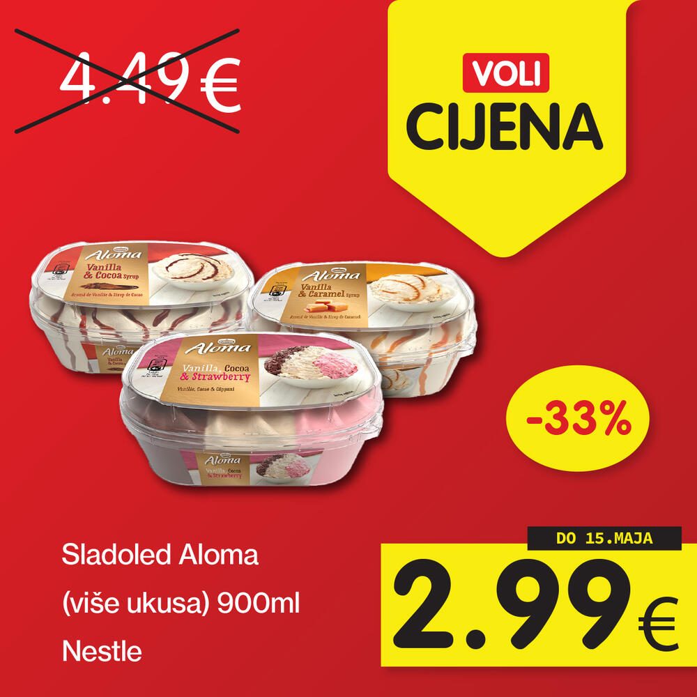 <p>Četvrtak je omiljeni dan naših vjernih kupaca jer ih tog dana očekuje novi krug Voli cijena.</p>