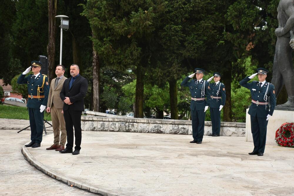 Sa polaganja vijenca, Foto: Opština Danilovgrad