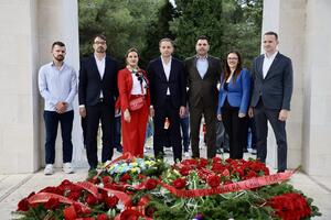 SD, SDP and LP laid a wreath at the Partisan Fighter Memorial: We are sending...