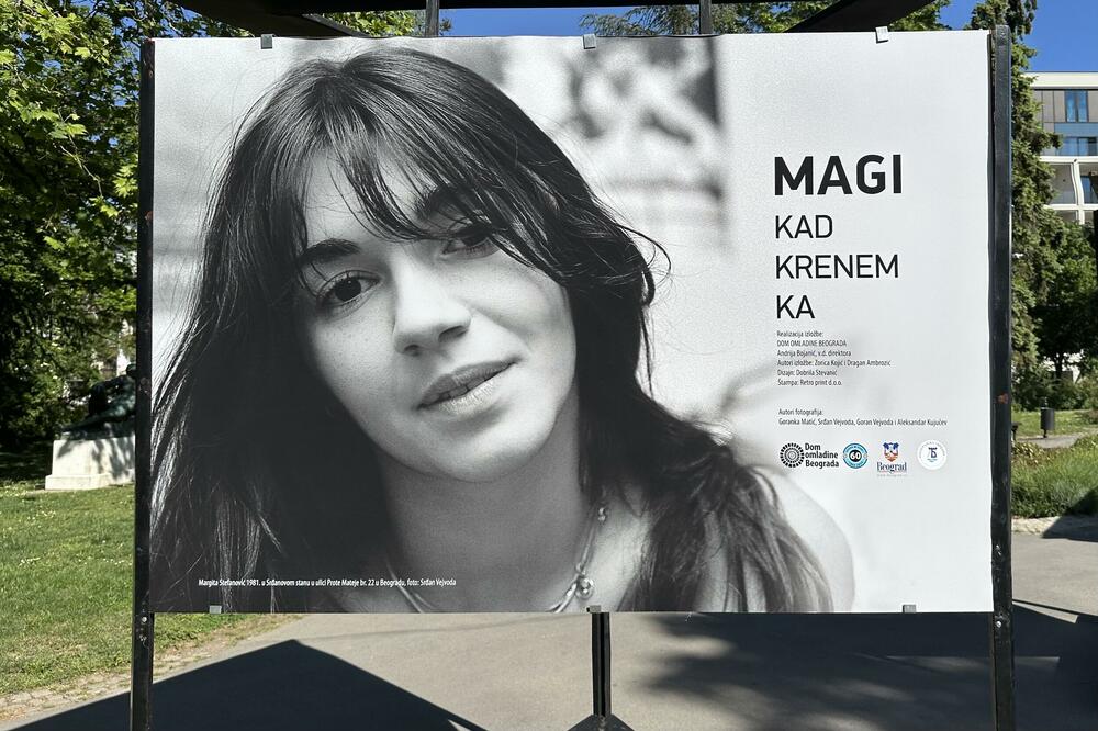 Naslovna fotografija izložbe o Margiti Magi Stefanović (1959-2002), Foto: D. Dedović