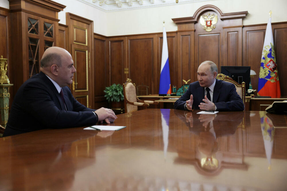 Mišustin i Putin, Foto: Reuters