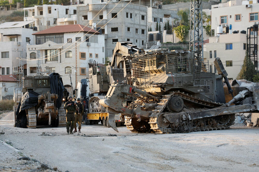 Izraelska vojska u Tulkarmu na okupiranoj Zapadnoj obali, Foto: Reuters