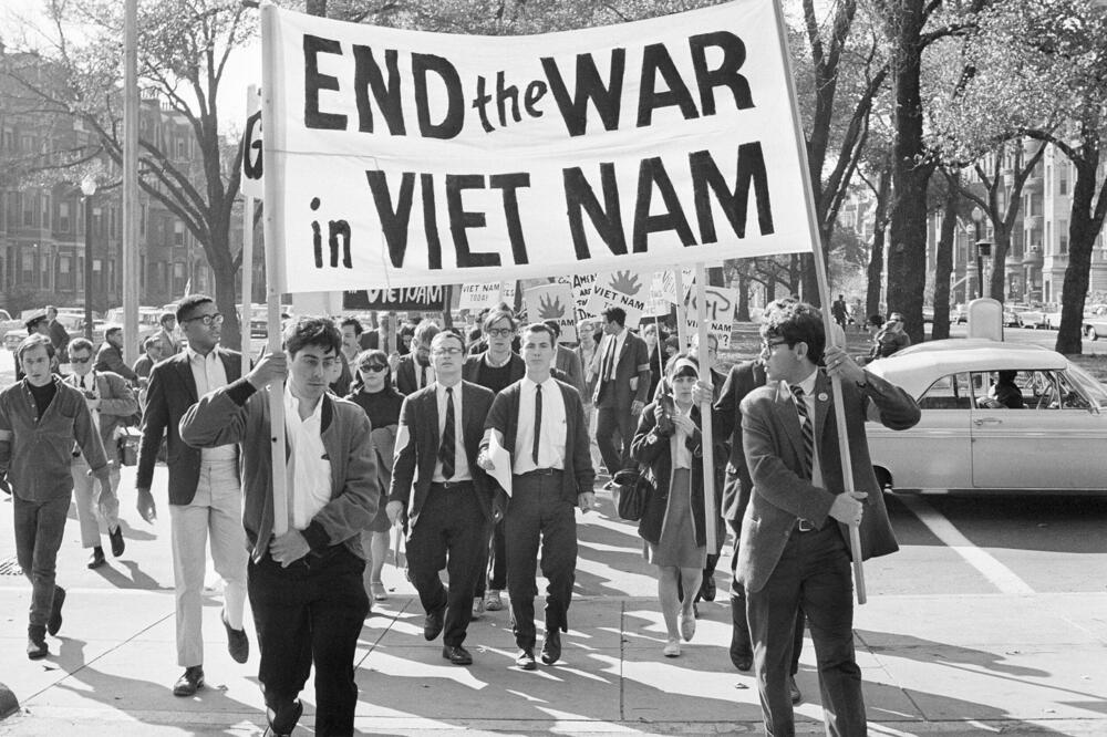 Protest studenata u oktobru 1965. protiv rata u Vijetnamu, Foto: Beta/AP