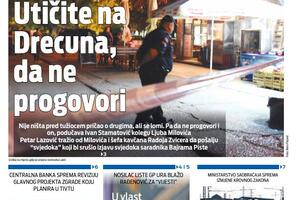 The front page of "Vijesti" for May 13, 2024.