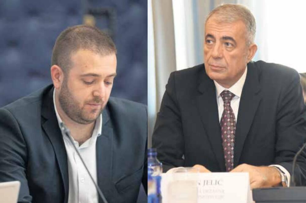 Popović i Jelić, Foto: Skupština Crne Gore/Savo Prelević