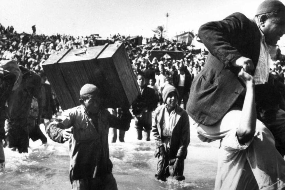 Palestinci biježe iz njihovih domova 1948., Foto: Getty Images