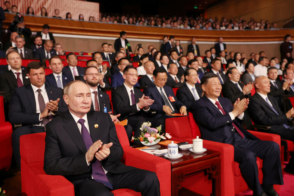 Putin i Si na proslavi 75. godišnjice odnosa Rusije i Kine u Pekingu