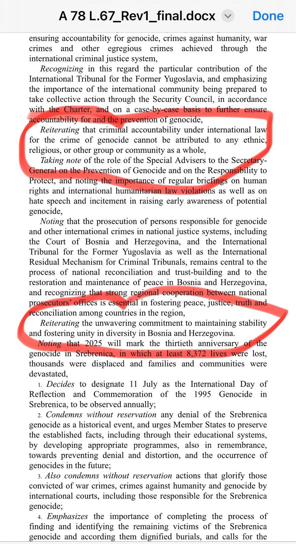 Skrinšot dokumenta koji je Lagumdžija objavio na svom Iks profilu