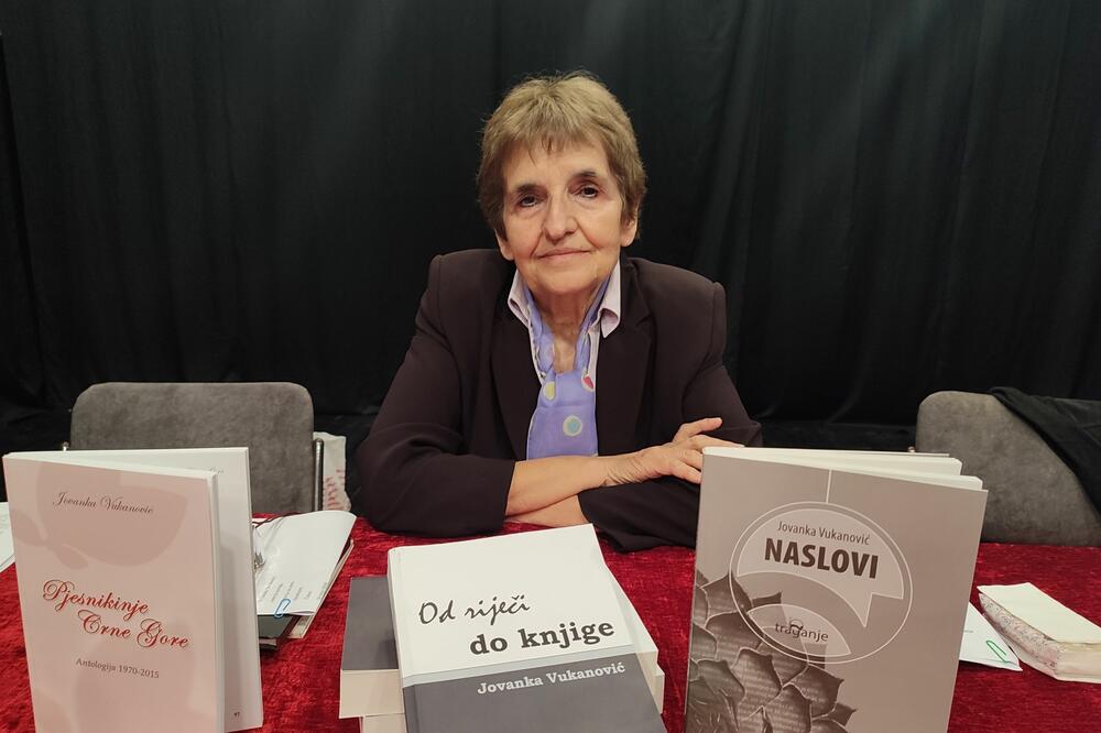 Autorka na jednoj od promocija, Foto: Svetlana Mandić