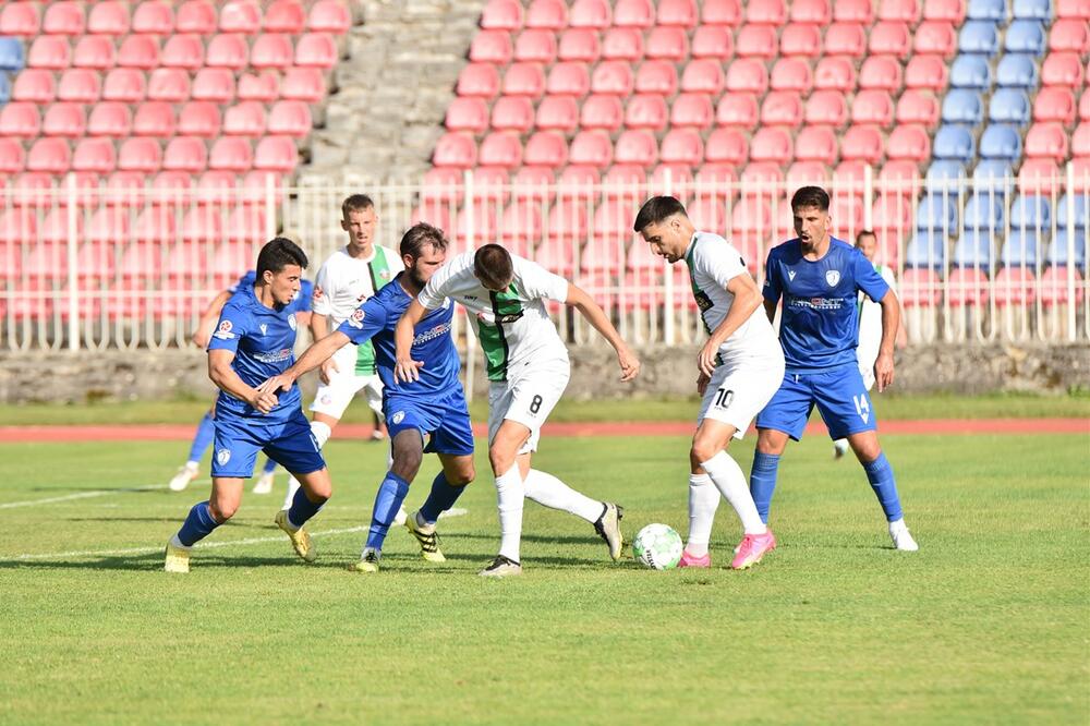 Sa jednog od mečeva Rudara ove sezone, Foto: FSCG