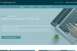 Uspostavljen registar državnih organa i institucija