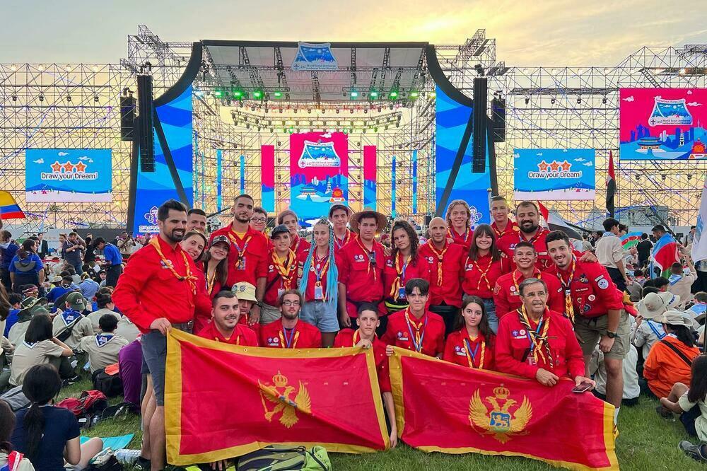 Izviđači u Južnoj Koreji, Foto: Savez izviđača Crne Gore