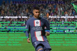 Najava 11. i 12. kola Prve Crnogorske FC24 Lige: Ključni dueli...