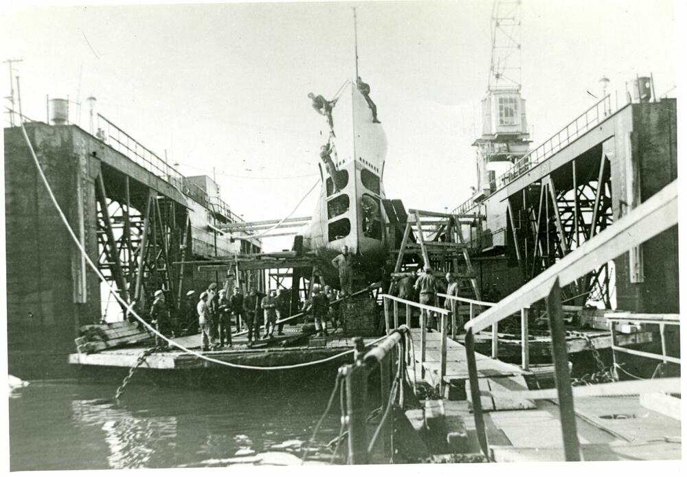 Podmornica klase HRABRI na doku u Arsenalu