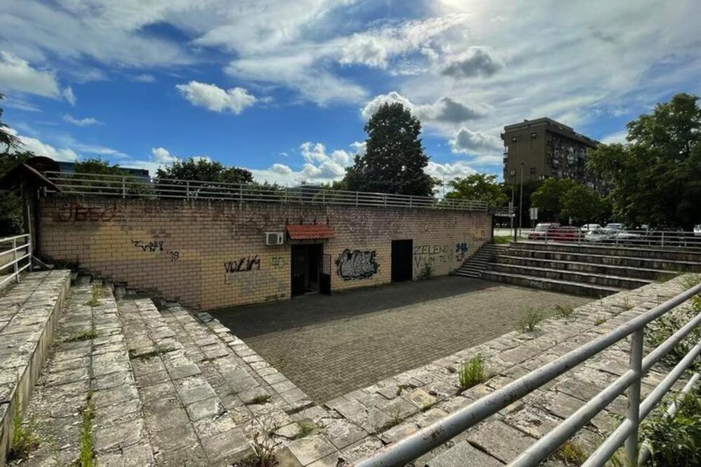 Sklonište u Bloku 24 izgrađeno je, kao i naselje, osamdesetih godina, Foto: Nemanja Mitrović