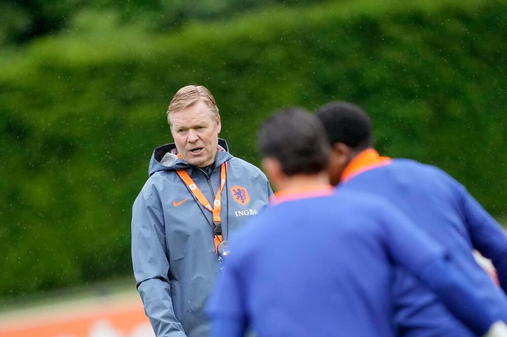 Kuman na treningu Holandije tokom priprema za Euro 2024, Foto: OnsOranje/Facebook