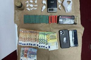 Budva: Uhapšen Beranac, pronađena droga, novac, municija...