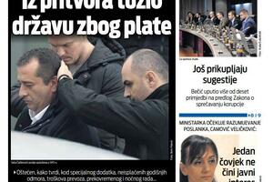 Naslovna strana "Vijesti" za 31. maj 2024. godine