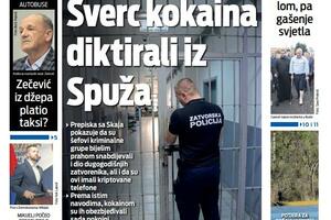 Naslovna strana "Vijesti" za 1. jun 2024.