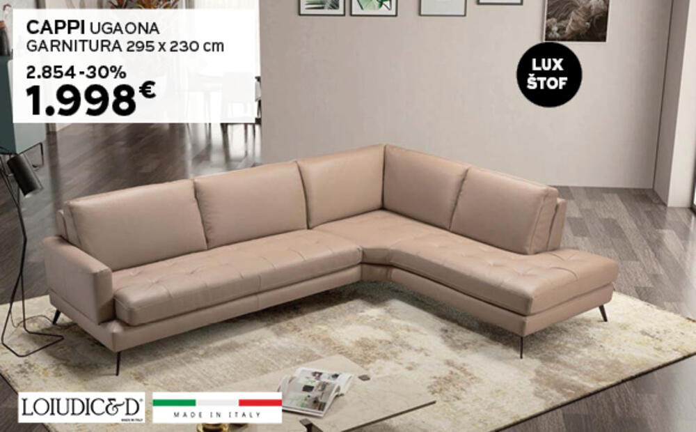 <p>Pozivamo vas da nas posjetite u našim salonima u Donjoj Gorici i Radanovićima, obećavamo da ćete se prijatno iznenaditi!!!<a href="https://www.eurocasa.me/files/katalozi/pdf/1717681148-Katalog%20EURO%20CASA%202024.pdf"> </a></p>