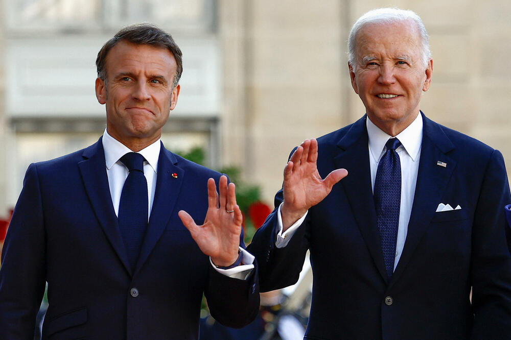 Makron i Bajden, Foto: Reuters