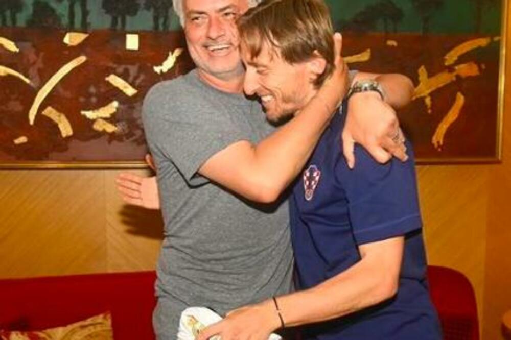 Modrić na Instagramu: Zauvijek zahvalan, Mister! Posebni i pravi., Foto: Instagram Luke Modrića