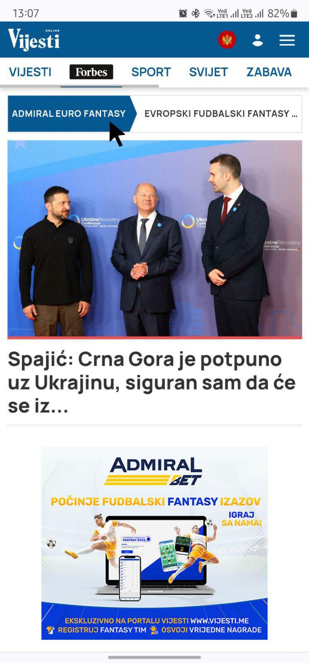 Mobilni sajt