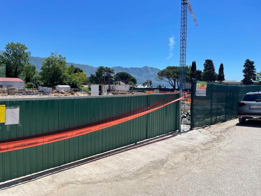 Gradilište ograđeno