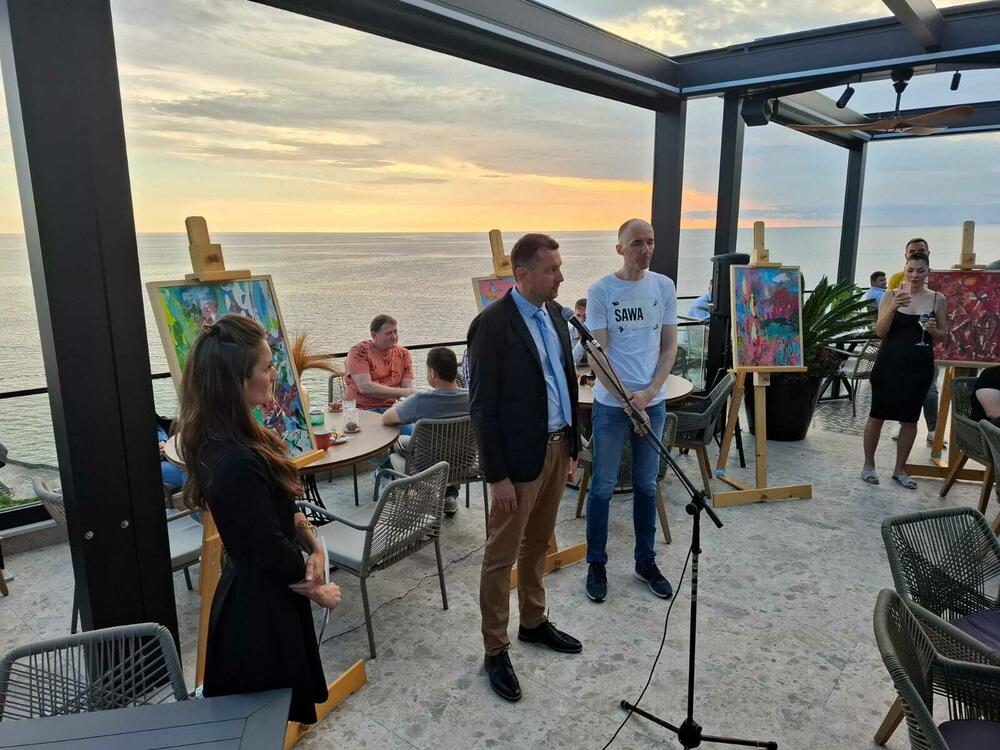 Sa otvaranja izložbe