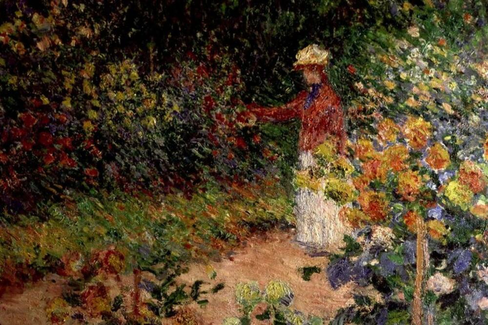 Moneov vrt u Živerniju od Kloda Monea je među slikama koje više nisu izložene u kolekciji Emila Birlea, Foto: Claude Monet