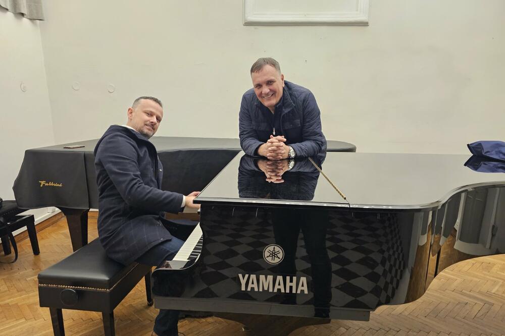 Na albumu će biti od sentimentalnih do hard rok pjesama: Radojica Bogi Stanković i Nikola Novaković, Foto: Privatna arhiva