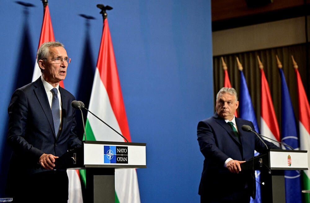 Stoltenberg i Orban u Budimpešti 12. juna