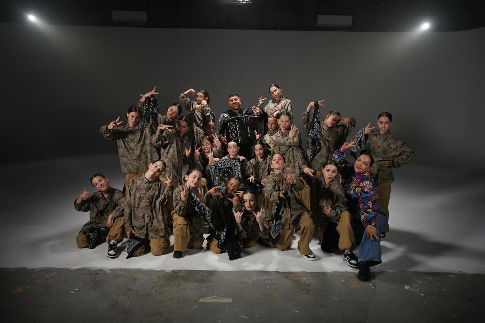 Sa snimanja spota za "Đurđevdan", Foto: Miodrag Marković