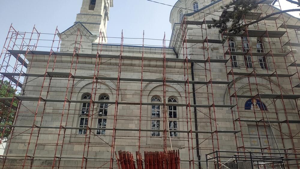 radovi na crkvi u Nikšiću