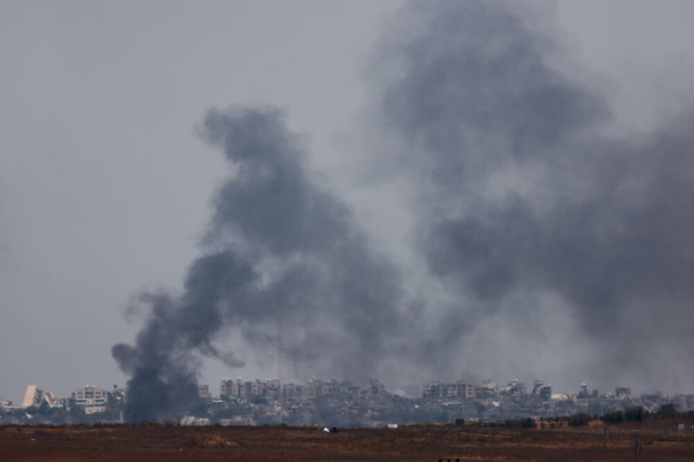 Pogled na Gazu iz Izraela, Foto: Reuters