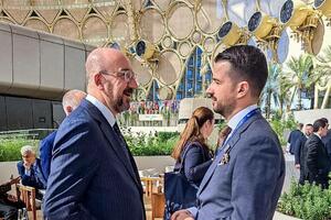 Šarl Mišel na poziv Milatovića u zvaničnoj posjeti Crnoj Gori