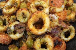 Vrijeme je za ukus i mirise mora: Hrskave lignje sa povrćem