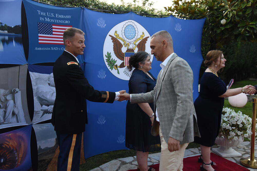 <p>Ambasada SAD u Crnoj Gori proslavila državni praznik te zemlje</p>