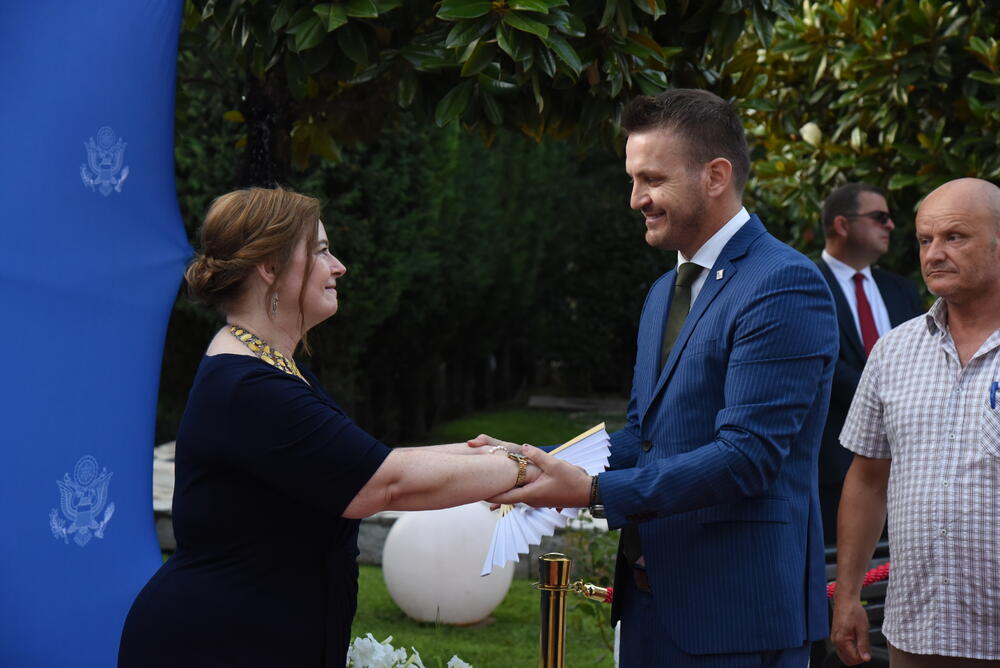 <p>Ambasada SAD u Crnoj Gori proslavila državni praznik te zemlje</p>